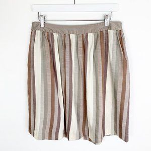 ❌ SOLD - Forever 21 Striped Shades of Purple Skirt